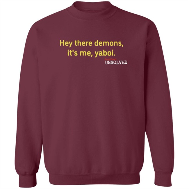 BuzzFeed Unsolved Hey There Demons Boi Shirt BuzzFeed Unsolved Hey There Demons Boi Shirt