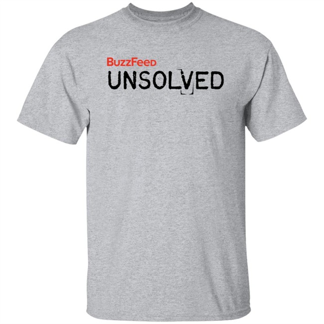 BuzzFeed Unsolved Logo Shirt Hoodie BuzzFeed Unsolved Logo Shirt Hoodie