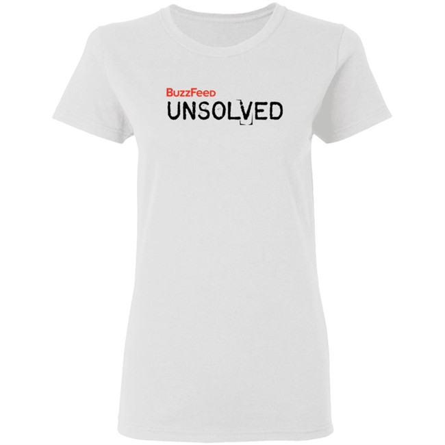 BuzzFeed Unsolved Logo Shirt Hoodie BuzzFeed Unsolved Logo Shirt Hoodie