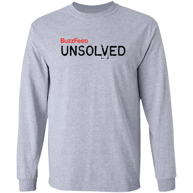 BuzzFeed Unsolved Logo Shirt Hoodie BuzzFeed Unsolved Logo Shirt Hoodie