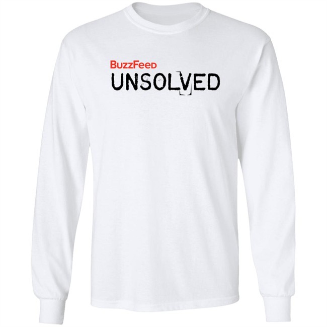 BuzzFeed Unsolved Logo Shirt Hoodie BuzzFeed Unsolved Logo Shirt Hoodie