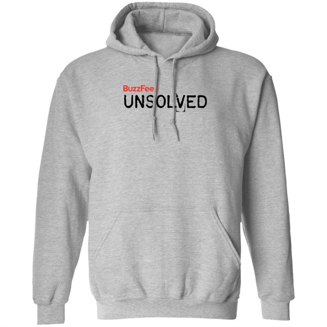 BuzzFeed Unsolved Logo Shirt Hoodie BuzzFeed Unsolved Logo Shirt Hoodie