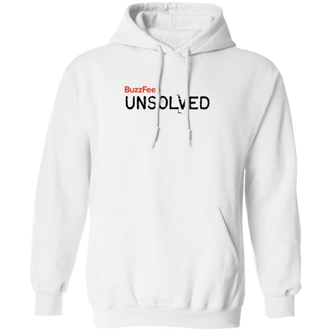 BuzzFeed Unsolved Logo Shirt Hoodie BuzzFeed Unsolved Logo Shirt Hoodie
