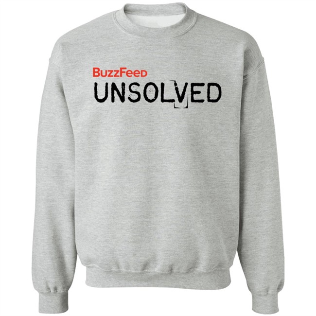 BuzzFeed Unsolved Logo Shirt Hoodie BuzzFeed Unsolved Logo Shirt Hoodie
