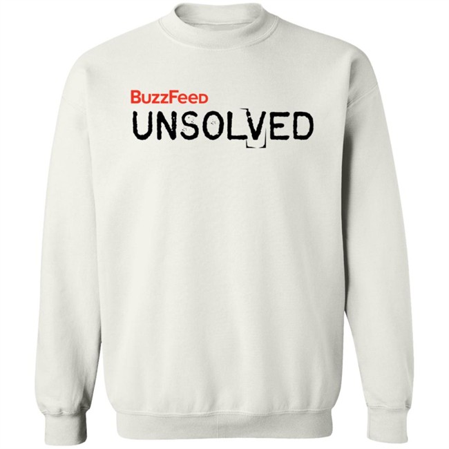 BuzzFeed Unsolved Logo Shirt Hoodie BuzzFeed Unsolved Logo Shirt Hoodie