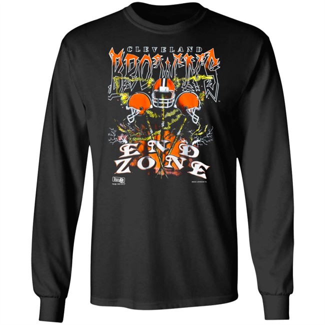 Cleveland Browns End Zone T Shirt Hoodie Cleveland Browns End Zone T Shirt Hoodie
