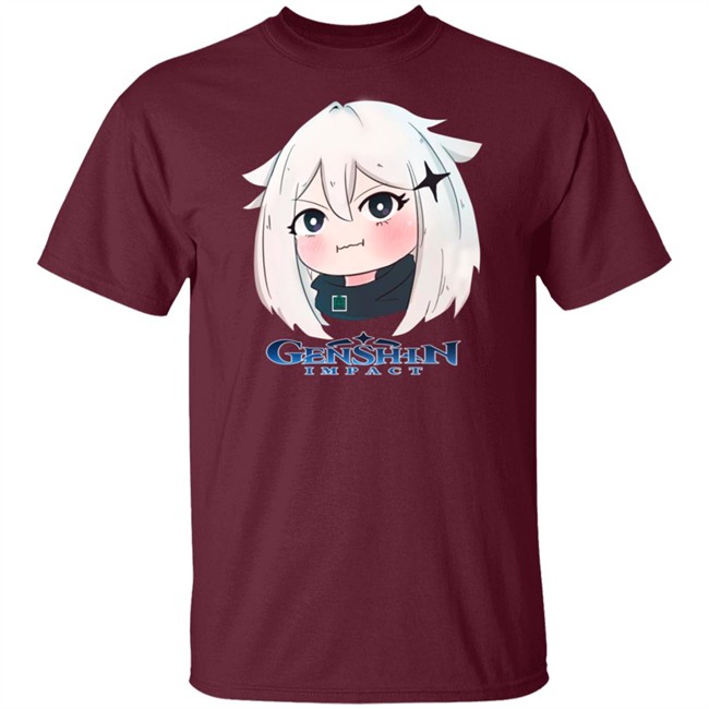 Genshin Impact Merchandise Paimon Chan Shirt Hoodie Genshin Impact Merchandise Paimon Chan Shirt Hoodie
