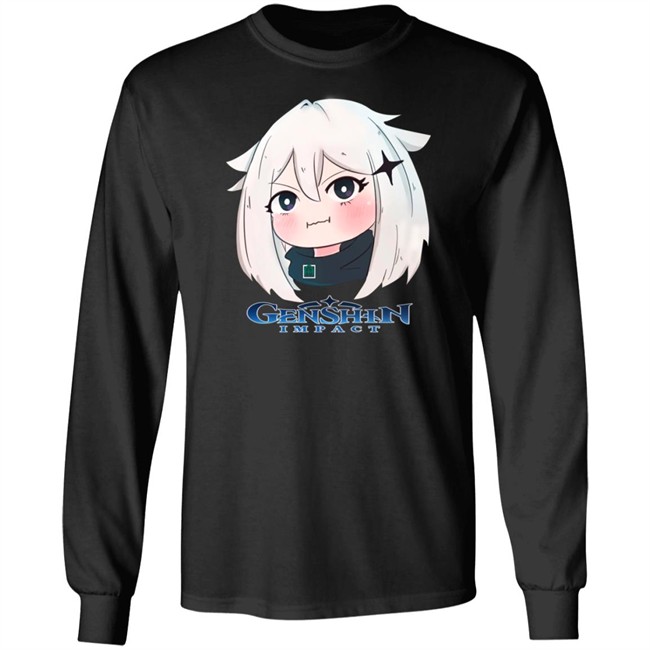 Genshin Impact Merchandise Paimon Chan Shirt Hoodie Genshin Impact Merchandise Paimon Chan Shirt Hoodie