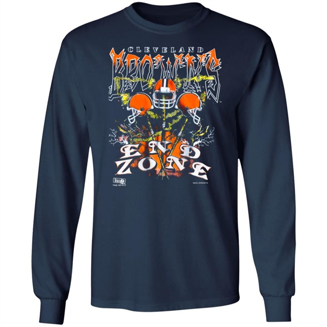 Cleveland Browns End Zone T Shirt Hoodie Cleveland Browns End Zone T Shirt Hoodie