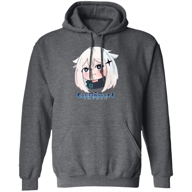 Genshin Impact Merchandise Paimon Chan Shirt Hoodie Genshin Impact Merchandise Paimon Chan Shirt Hoodie