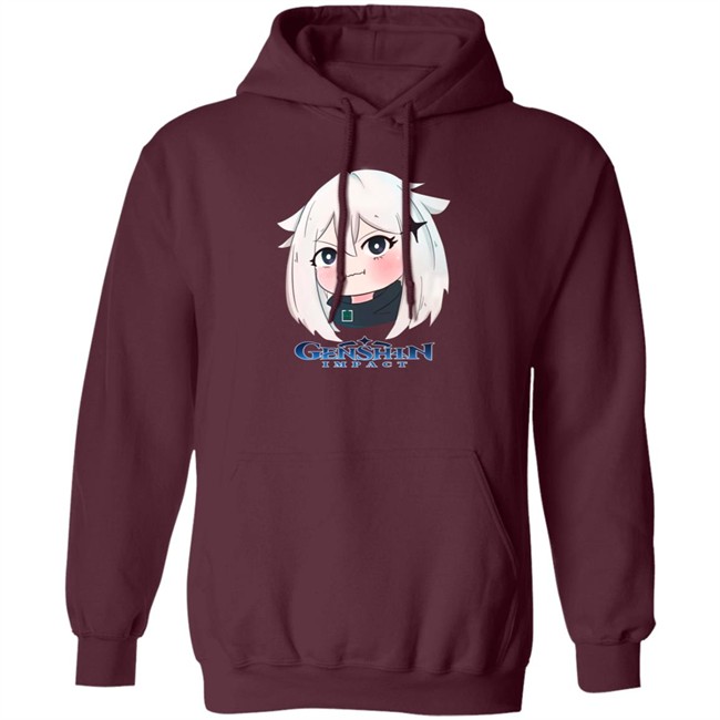 Genshin Impact Merchandise Paimon Chan Shirt Hoodie Genshin Impact Merchandise Paimon Chan Shirt Hoodie