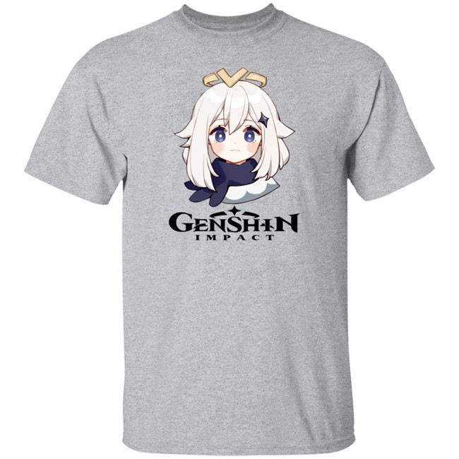 Genshin Impact Kute Shirt Hoodie Genshin Impact Kute Shirt Hoodie