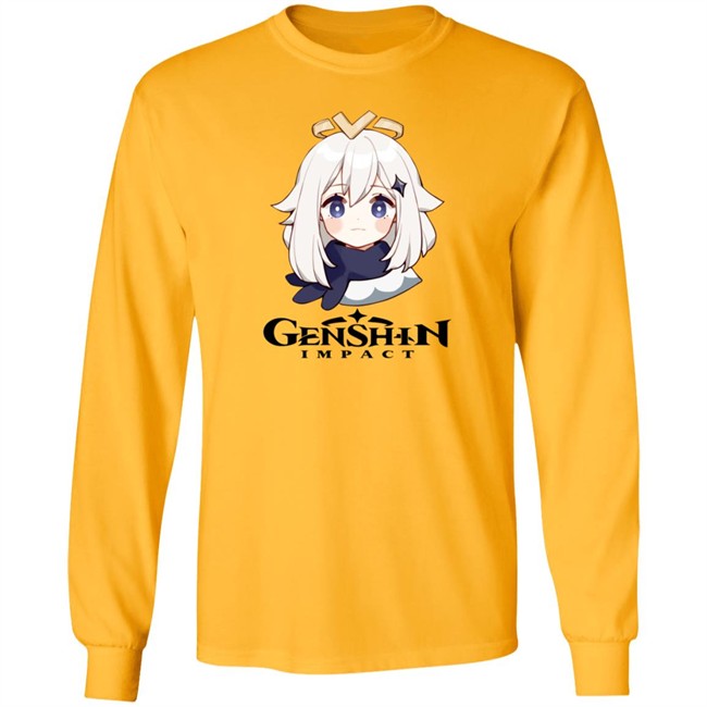 Genshin Impact Kute Shirt Hoodie Genshin Impact Kute Shirt Hoodie