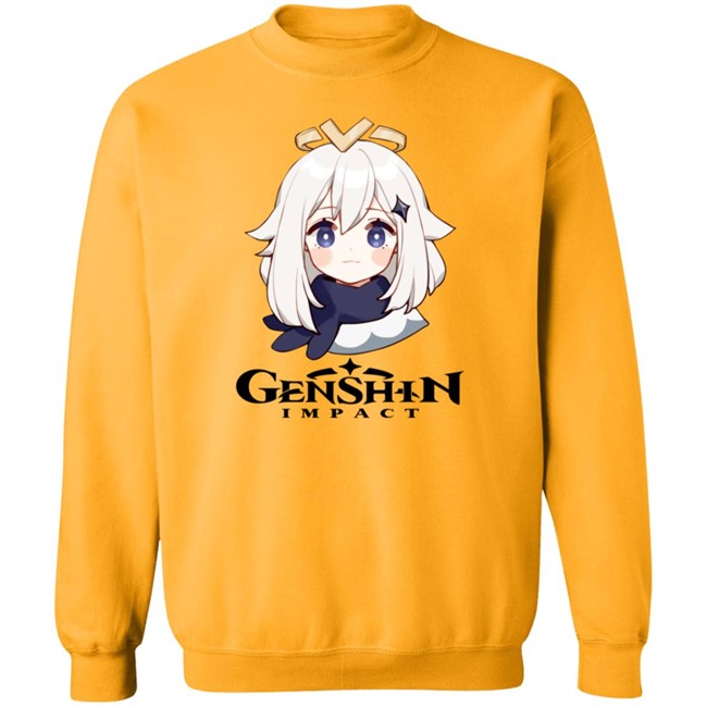 Genshin Impact Kute Shirt Hoodie Genshin Impact Kute Shirt Hoodie