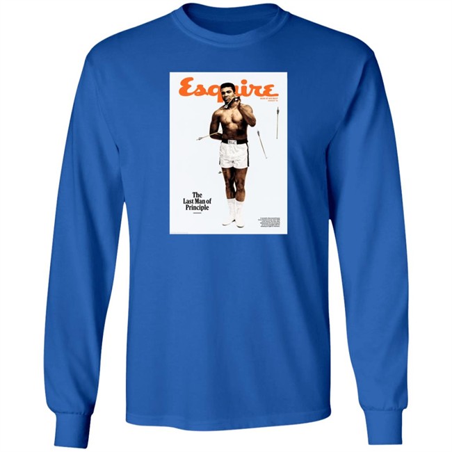 Esquire The Last Man Of Principle Hoodie Shirt Esquire The Last Man Of Principle Hoodie Shirt