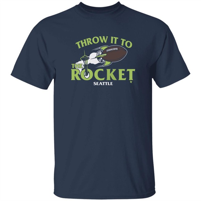 Throw It To The Rocket T Shirt Hoodie