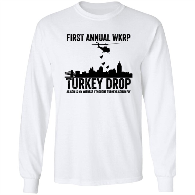 Wkrp Turkey Drop Tee Shirt Wkrp Turkey Drop Tee Shirt
