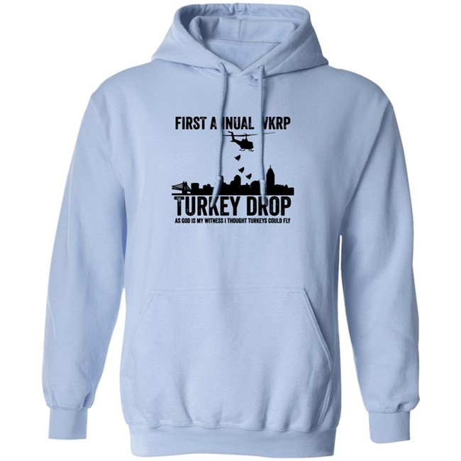 Wkrp Turkey Drop Tee Shirt Wkrp Turkey Drop Tee Shirt