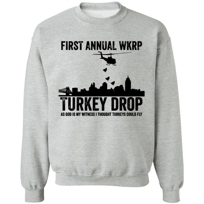 Wkrp Turkey Drop Tee Shirt Wkrp Turkey Drop Tee Shirt