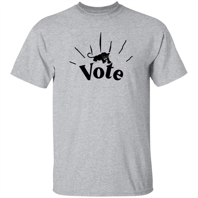 Black Panther-Inspired Vote T Shirt Hoodie Black Panther-Inspired Vote T Shirt Hoodie