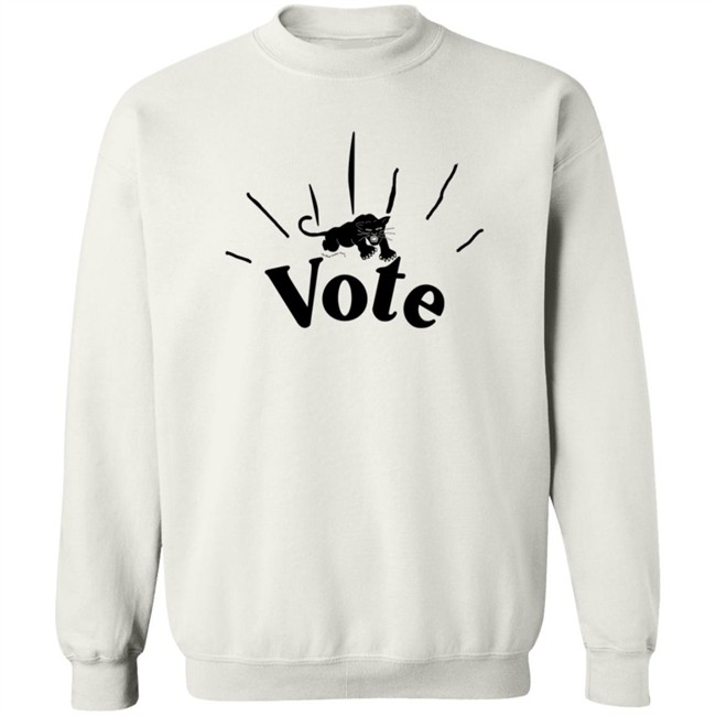 Black Panther-Inspired Vote T Shirt Hoodie Black Panther-Inspired Vote T Shirt Hoodie