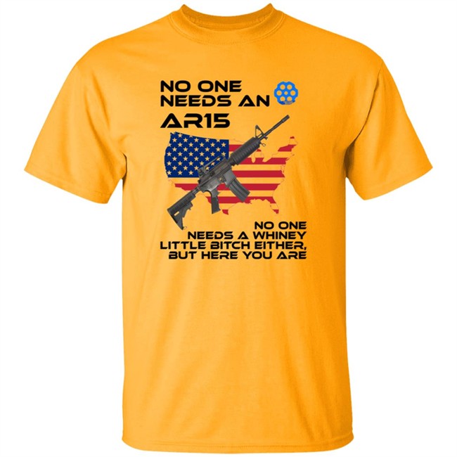 No One needs an AR15 Shirt Hoodie No One needs an AR15 Shirt Hoodie