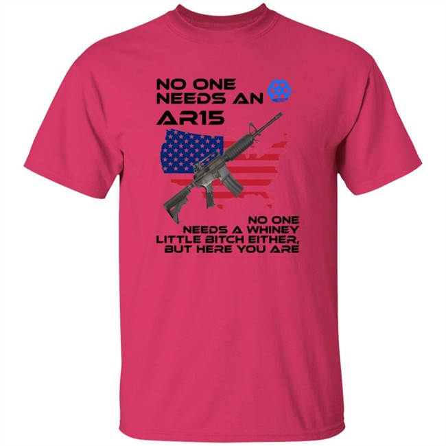 No One needs an AR15 Shirt Hoodie No One needs an AR15 Shirt Hoodie