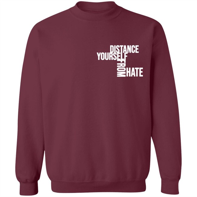 Jason Wu TheCollectiveShift Distance Yourself From Hate Shirt Hoodie Jason Wu TheCollectiveShift Distance Yourself From Hate Shirt Hoodie