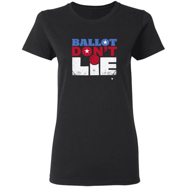 BreakingT Ballot Dont Lie Tee Shirt BreakingT Ballot Dont Lie Tee Shirt