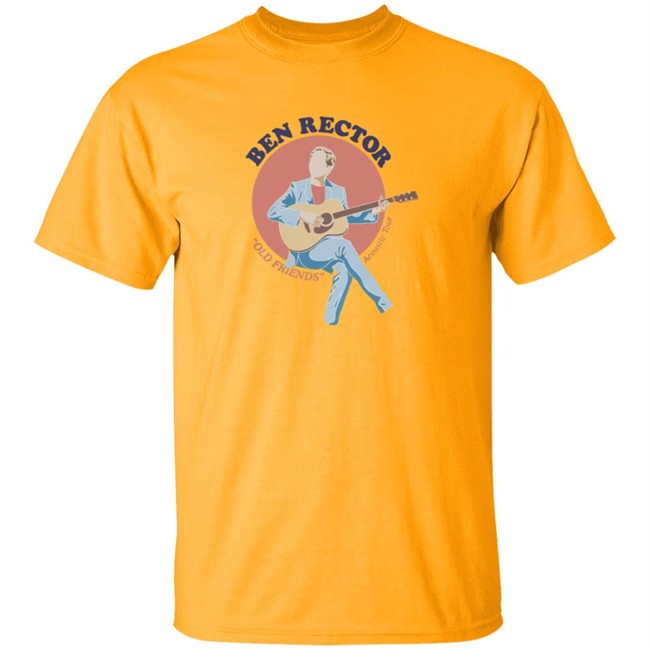 Ben Rector Merch Old Friends Acoustic Tour Guitar Tee Ben Rector Merch Old Friends Acoustic Tour Guitar Tee