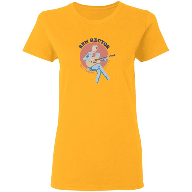 Ben Rector Merch Old Friends Acoustic Tour Guitar Tee Ben Rector Merch Old Friends Acoustic Tour Guitar Tee