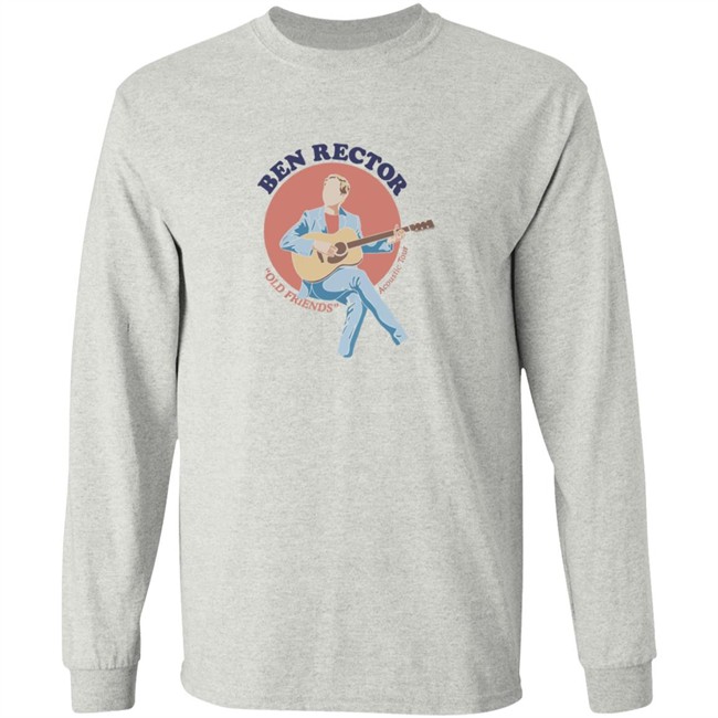 Ben Rector Merch Old Friends Acoustic Tour Guitar Tee Ben Rector Merch Old Friends Acoustic Tour Guitar Tee