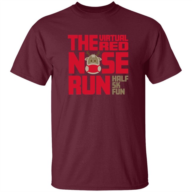 Red Nose Run Half Marathon Tee Shirt Red Nose Run Half Marathon Tee Shirt