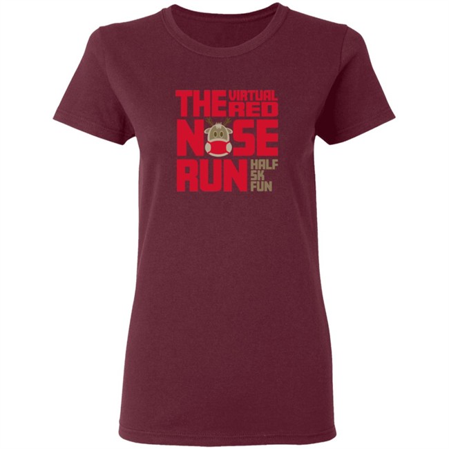 Red Nose Run Half Marathon Tee Shirt Red Nose Run Half Marathon Tee Shirt