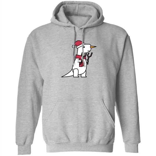Shop Dinosaur Merch Store Snowman T Rex SweatShirt Shop Dinosaur Merch Store Snowman T Rex SweatShirt