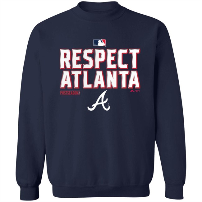 Atlanta Braves Fanatics Branded Navy 2020 Postseason Locker Room T-Shirt Atlanta Braves Fanatics Branded Navy 2020 Postseason Locker Room T-Shirt