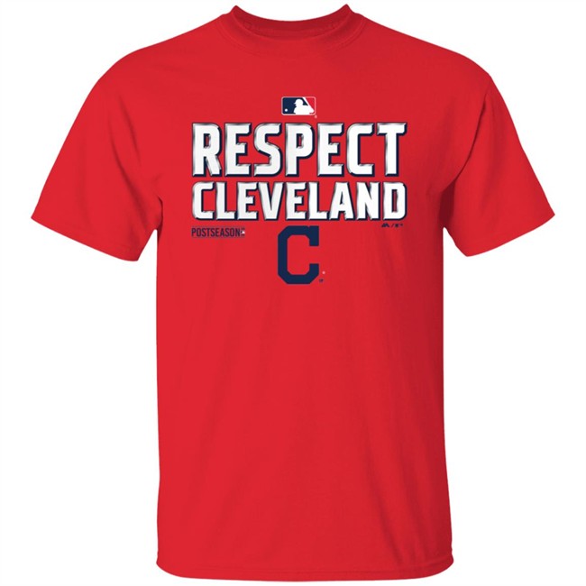 Respect Cleveland Shirt Cleveland Indians Fanatics Branded Red 2020 Postseason Locker Room T-Shirt Hoodie Respect Cleveland Shirt Cleveland Indians Fanatics Branded Red 2020 Postseason Locker Room T-Shirt Hoodie