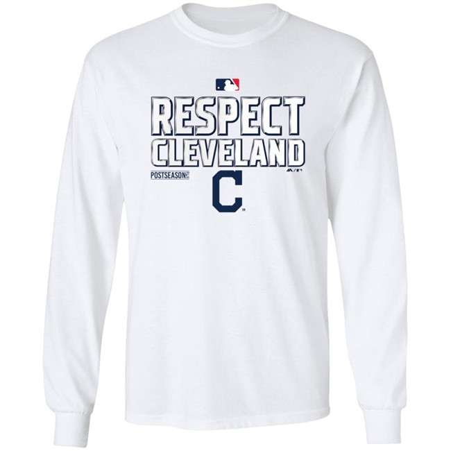Respect Cleveland Shirt Cleveland Indians Fanatics Branded Red 2020 Postseason Locker Room T-Shirt Hoodie Respect Cleveland Shirt Cleveland Indians Fanatics Branded Red 2020 Postseason Locker Room T-Shirt Hoodie