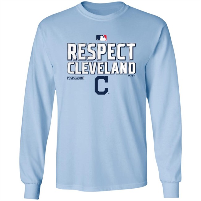 Respect Cleveland Shirt Cleveland Indians Fanatics Branded Red 2020 Postseason Locker Room T-Shirt Hoodie Respect Cleveland Shirt Cleveland Indians Fanatics Branded Red 2020 Postseason Locker Room T-Shirt Hoodie