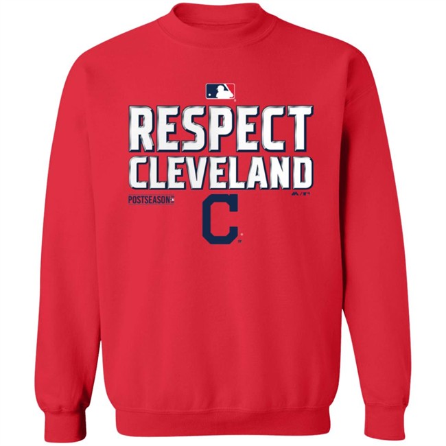 Respect Cleveland Shirt Cleveland Indians Fanatics Branded Red 2020 Postseason Locker Room T-Shirt Hoodie Respect Cleveland Shirt Cleveland Indians Fanatics Branded Red 2020 Postseason Locker Room T-Shirt Hoodie