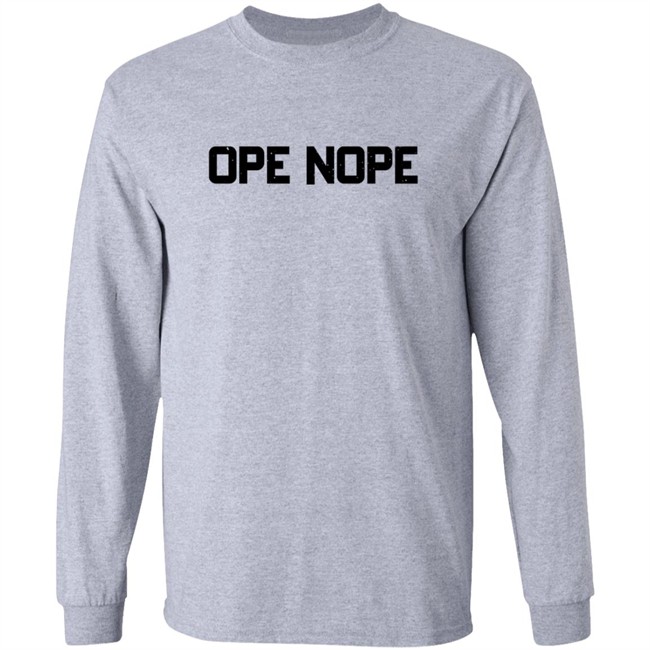 Manitowo Minute Merch Ope Nope Tee Manitowo Minute Merch Ope Nope Tee