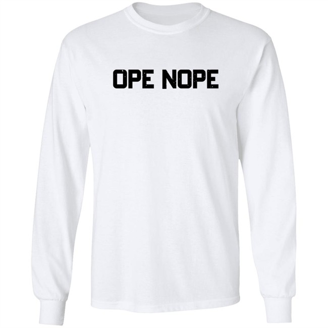 Manitowo Minute Merch Ope Nope Tee Manitowo Minute Merch Ope Nope Tee