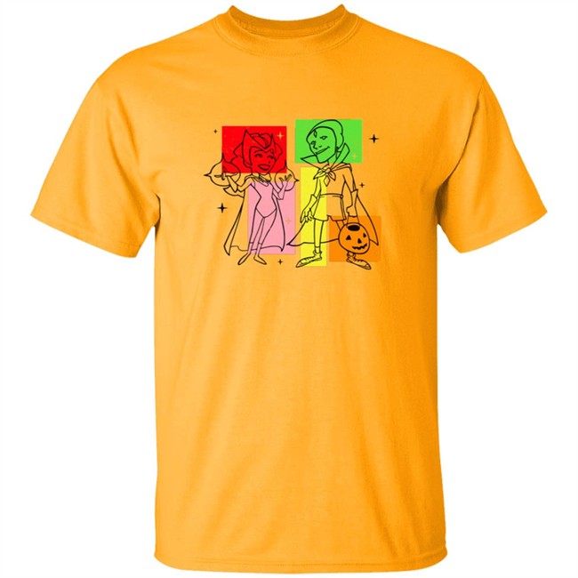 Marvel WandaVision Wanda And Vision 50s Tee Shirt Hoodie Marvel WandaVision Wanda And Vision 50s Tee Shirt Hoodie
