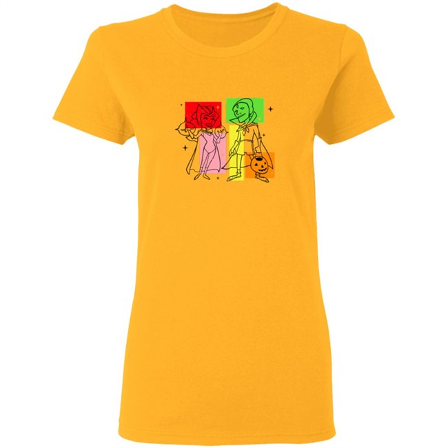 Marvel WandaVision Wanda And Vision 50s Tee Shirt Hoodie Marvel WandaVision Wanda And Vision 50s Tee Shirt Hoodie