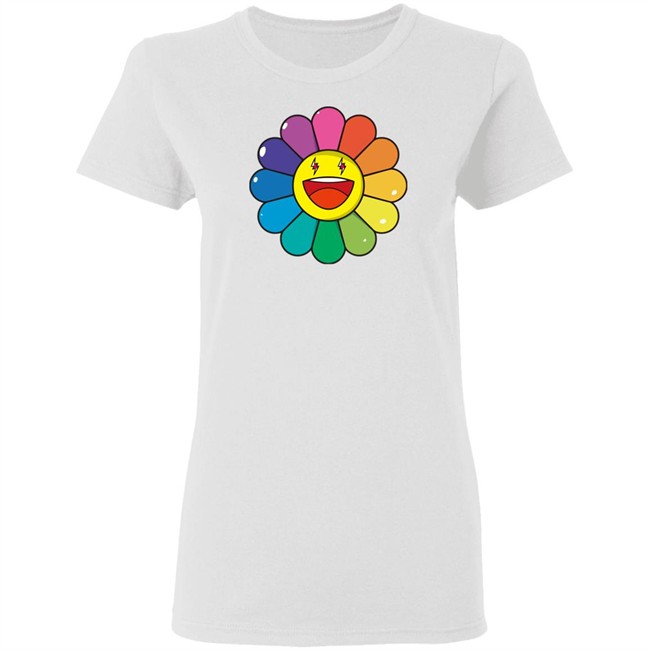 Rainbow Flower Shirt Hoodie Rainbow Flower Shirt Hoodie