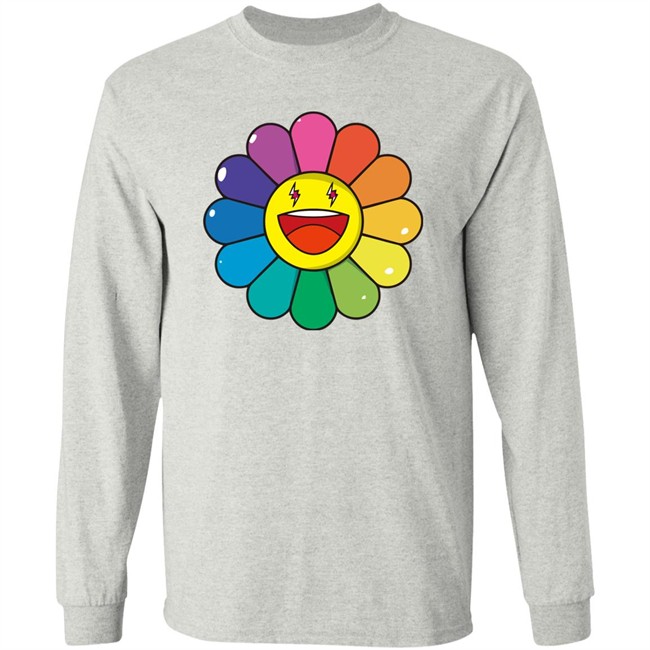 Rainbow Flower Shirt Hoodie Rainbow Flower Shirt Hoodie