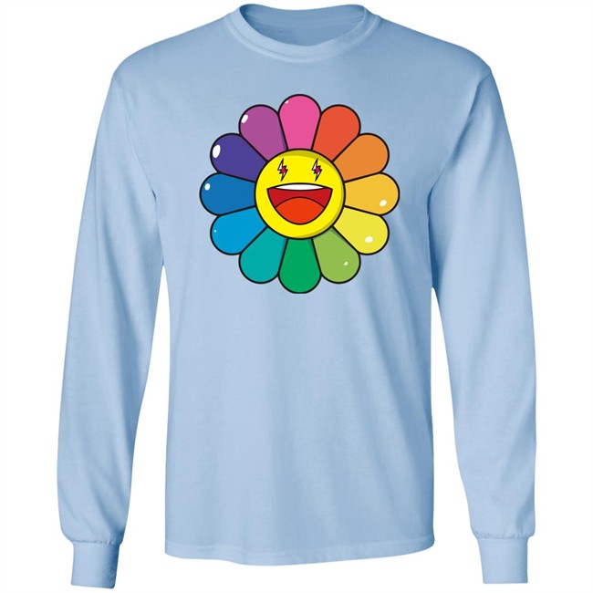 Rainbow Flower Shirt Hoodie Rainbow Flower Shirt Hoodie