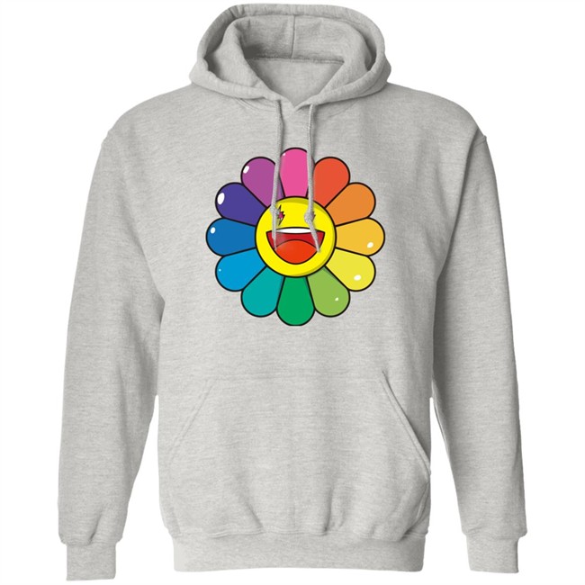 Rainbow Flower Shirt Hoodie Rainbow Flower Shirt Hoodie