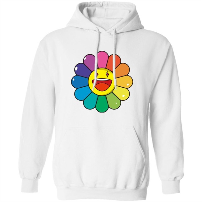 Rainbow Flower Shirt Hoodie Rainbow Flower Shirt Hoodie