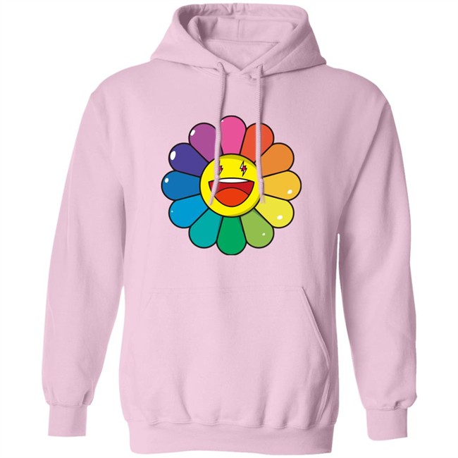 Rainbow Flower Shirt Hoodie Rainbow Flower Shirt Hoodie